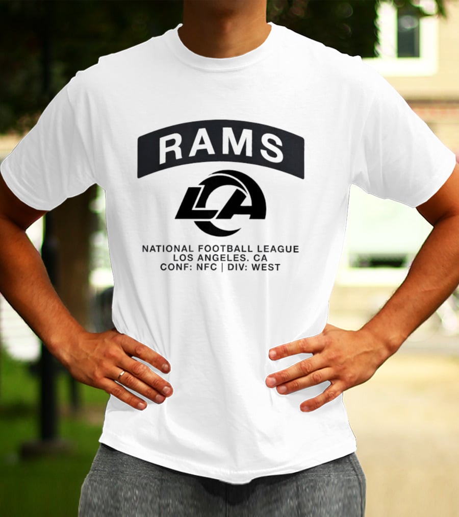 Los Angeles Rams NFC West National Football League LA Team T-Shirt