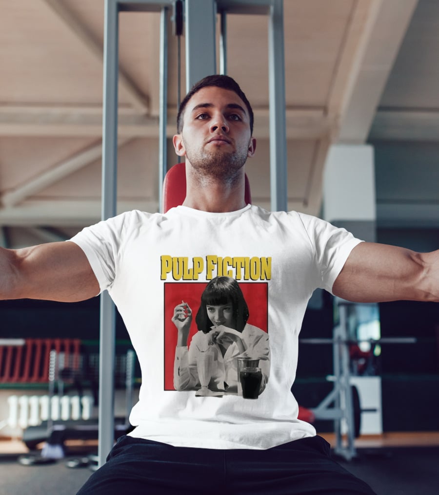 Pulp Fiction Mia Wallace Uma Thurman Quentin Tarantino T-Shirt