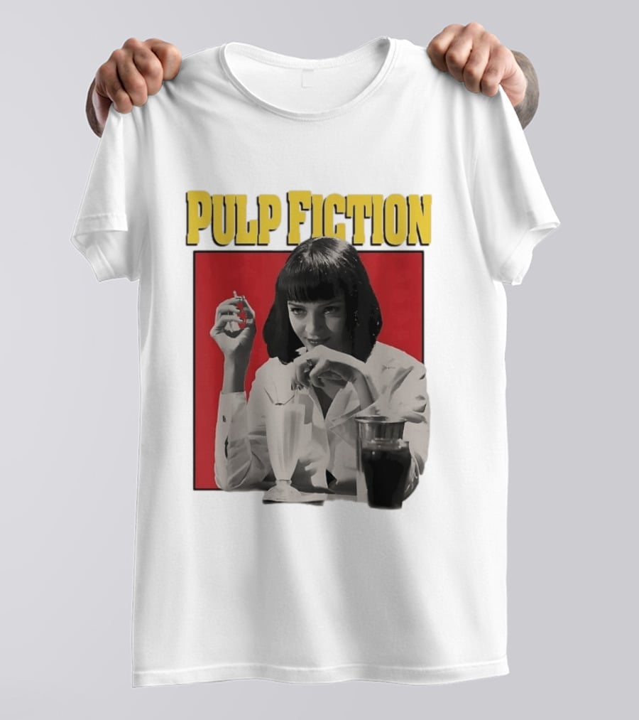 Pulp Fiction Mia Wallace Uma Thurman Quentin Tarantino T-Shirt