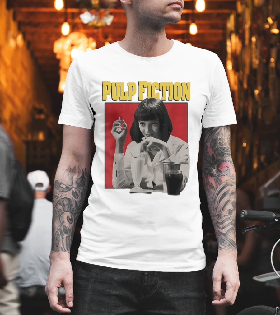 Pulp Fiction Mia Wallace Uma Thurman Quentin Tarantino T-Shirt