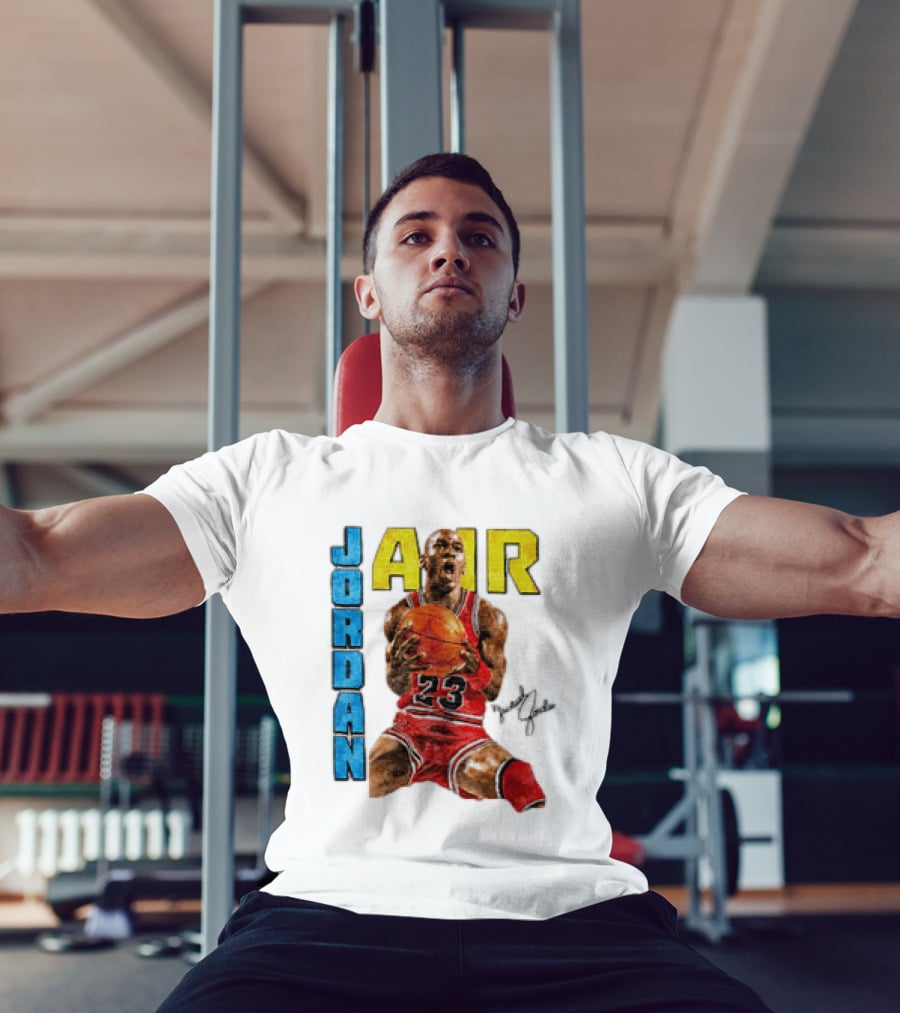 Jordan Air 23 Basketball Player Holding Ball T-Shirt