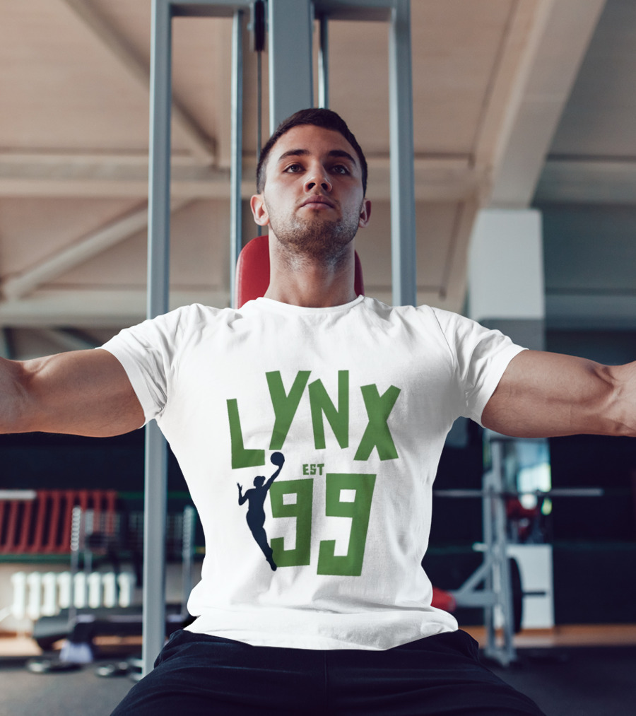 Playa Society Minnesota Lynx Est 99 Basketball Jumper T-Shirt