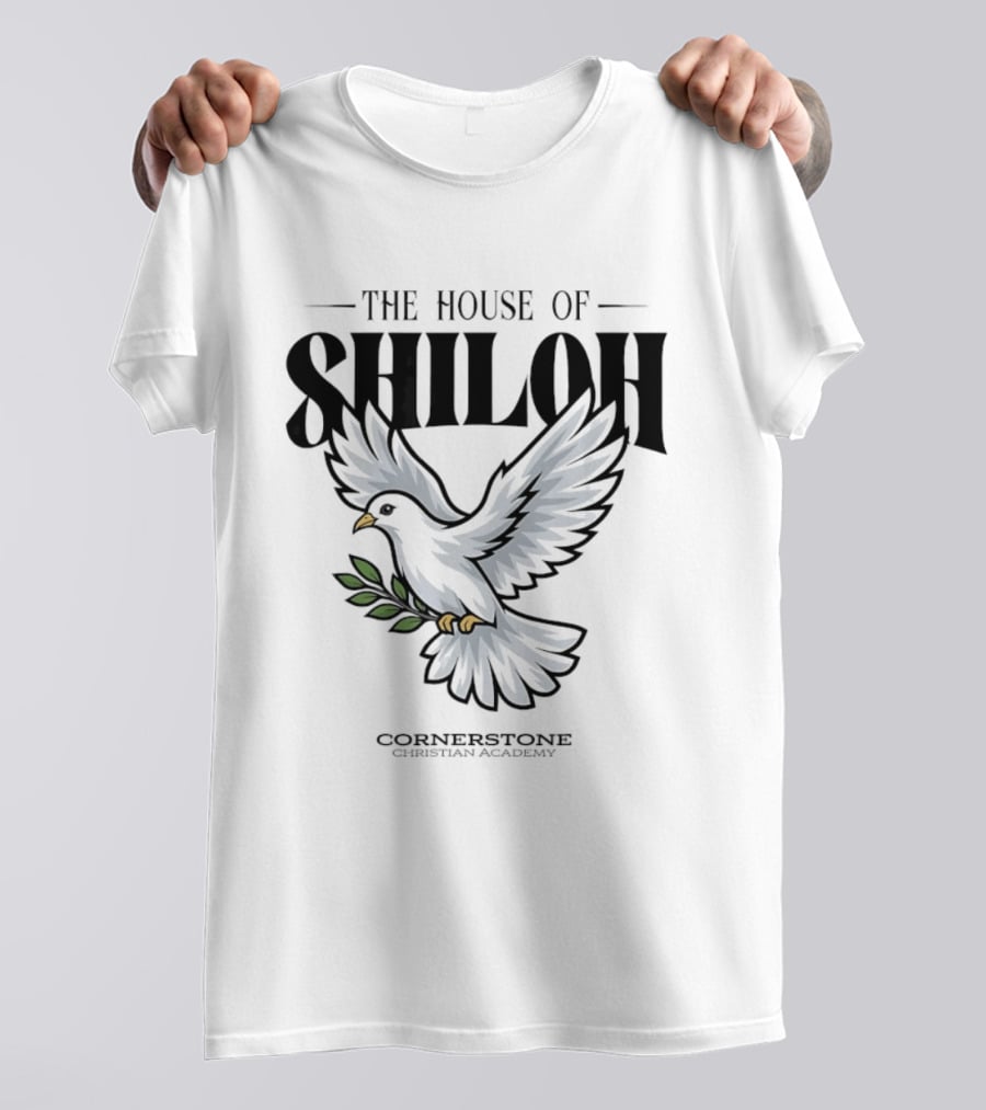 The House Of Shiloh Dove Cornerstone Christian Academy T-Shirt