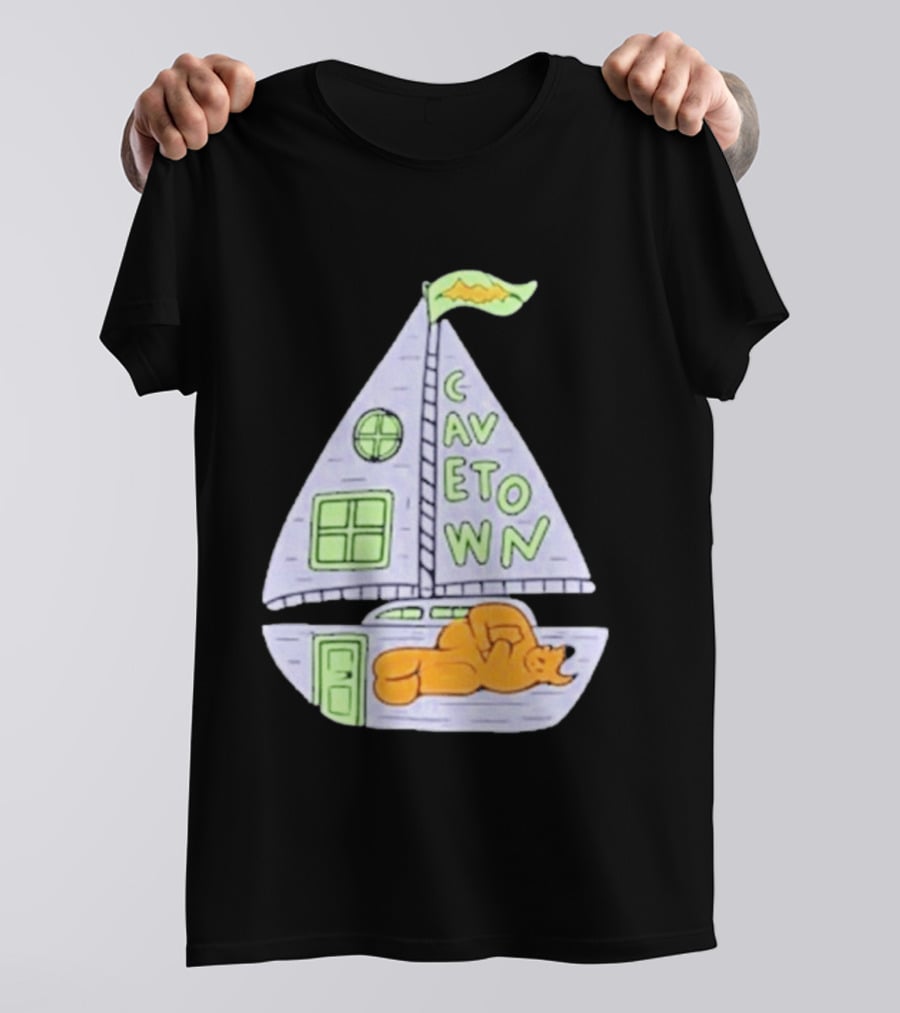 Cavetown Running With Scissors 2026 USA Tour Sail Boat T-Shirt
