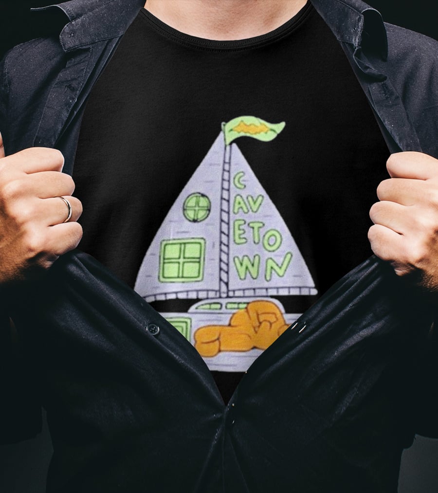 Cavetown Running With Scissors 2026 USA Tour Sail Boat T-Shirt