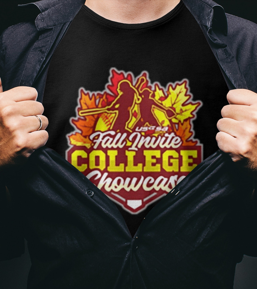 USSSA Fall Invite College Showcase Baseball Softball 2026 T-Shirt