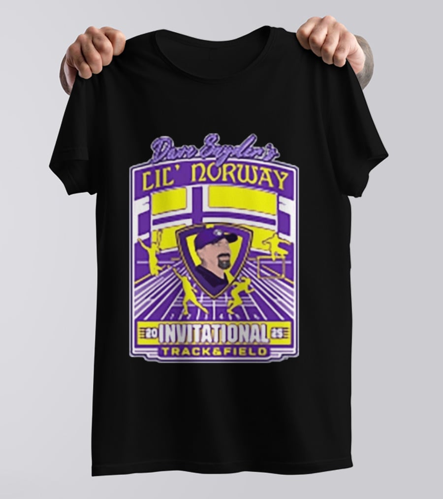 Dave Snyder's Lil Norway Invitational 2025 Track & Field T-Shirt