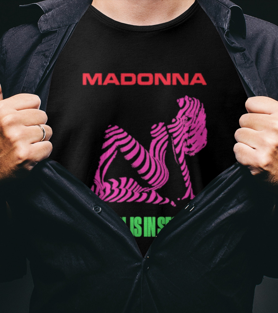 Madonna School Is In Session Pink T-Shirt