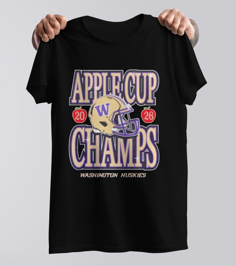 Washington Huskies Apple Cup 2026 T-Shirt