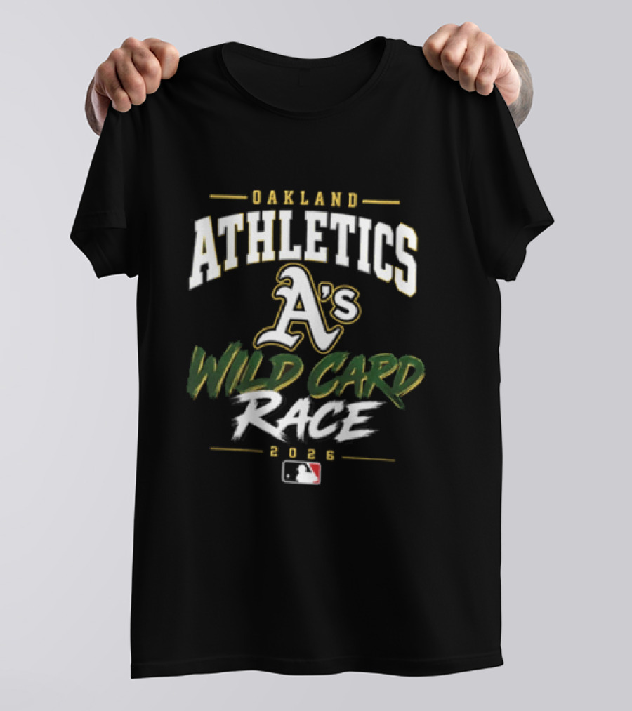 Oakland Athletics A's Wild Card Race 2026 MLB Postseason T-Shirt