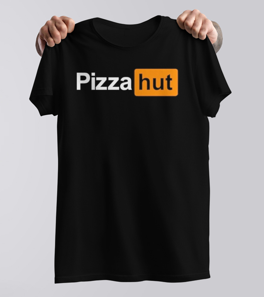 Pizza Hut Retro Branding Fast Food Nostalgia T-Shirt