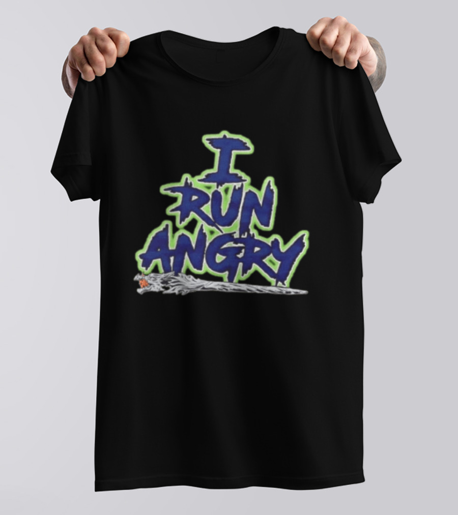 Seattle Seahawks I Run Angry 2026 T-Shirt