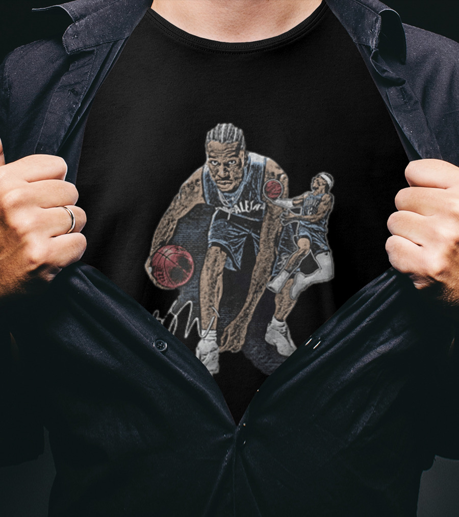 Shai Gilgeous Alexander Basketball Oklahoma City Thunder Signature T-Shirt