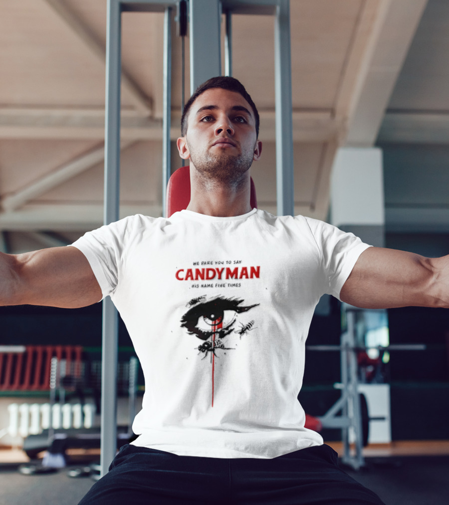 Candyman We Dare You To Say His Name Five Times Eye Bleeding Bees T-Shirt