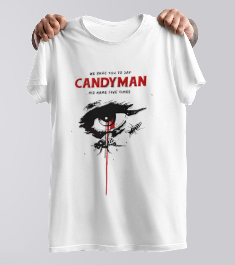 Candyman We Dare You To Say His Name Five Times Eye Bleeding Bees T-Shirt