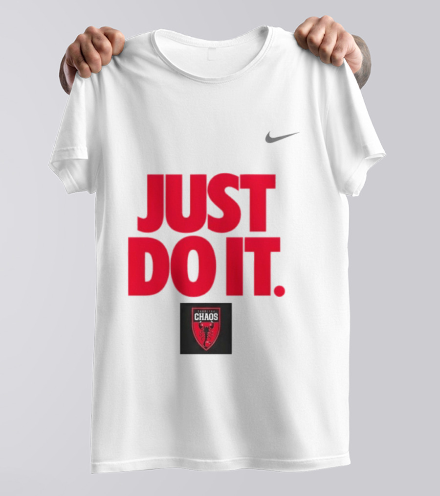 Carolina Chaos Just Do It Nike Premier Lacrosse League T-Shirt