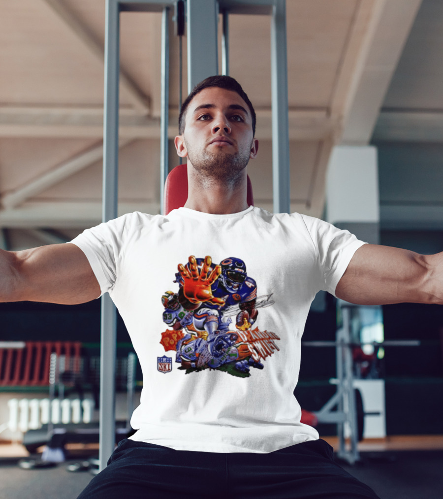 Chicago Bears Pop Art Dandre Swift 4 93 92 NFL T-Shirt