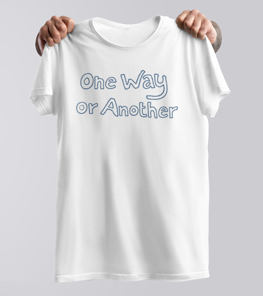 One Way Or Another Song Lyrics Iconic Search Phrase T-Shirt