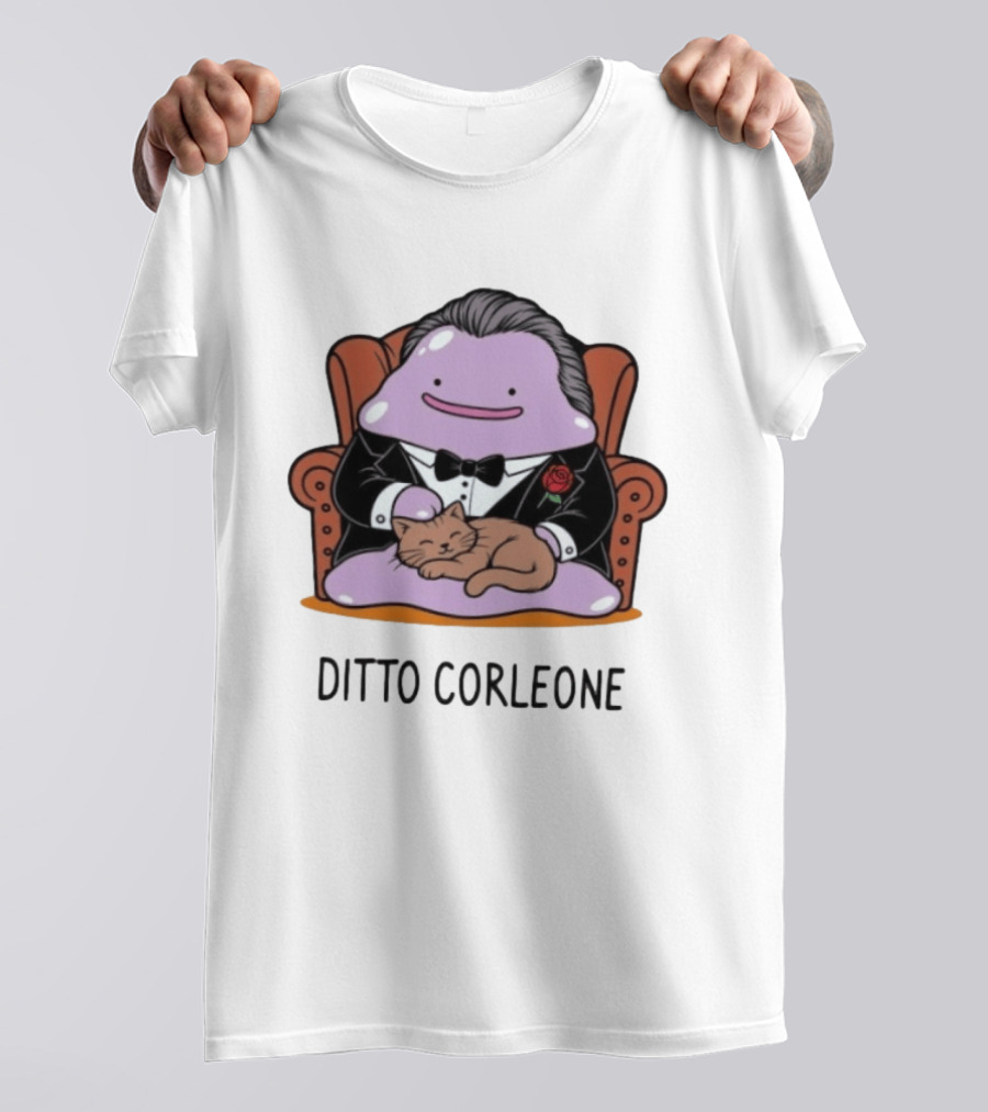 Ditto Corleone Pokémon Meets The Godfather T-Shirt