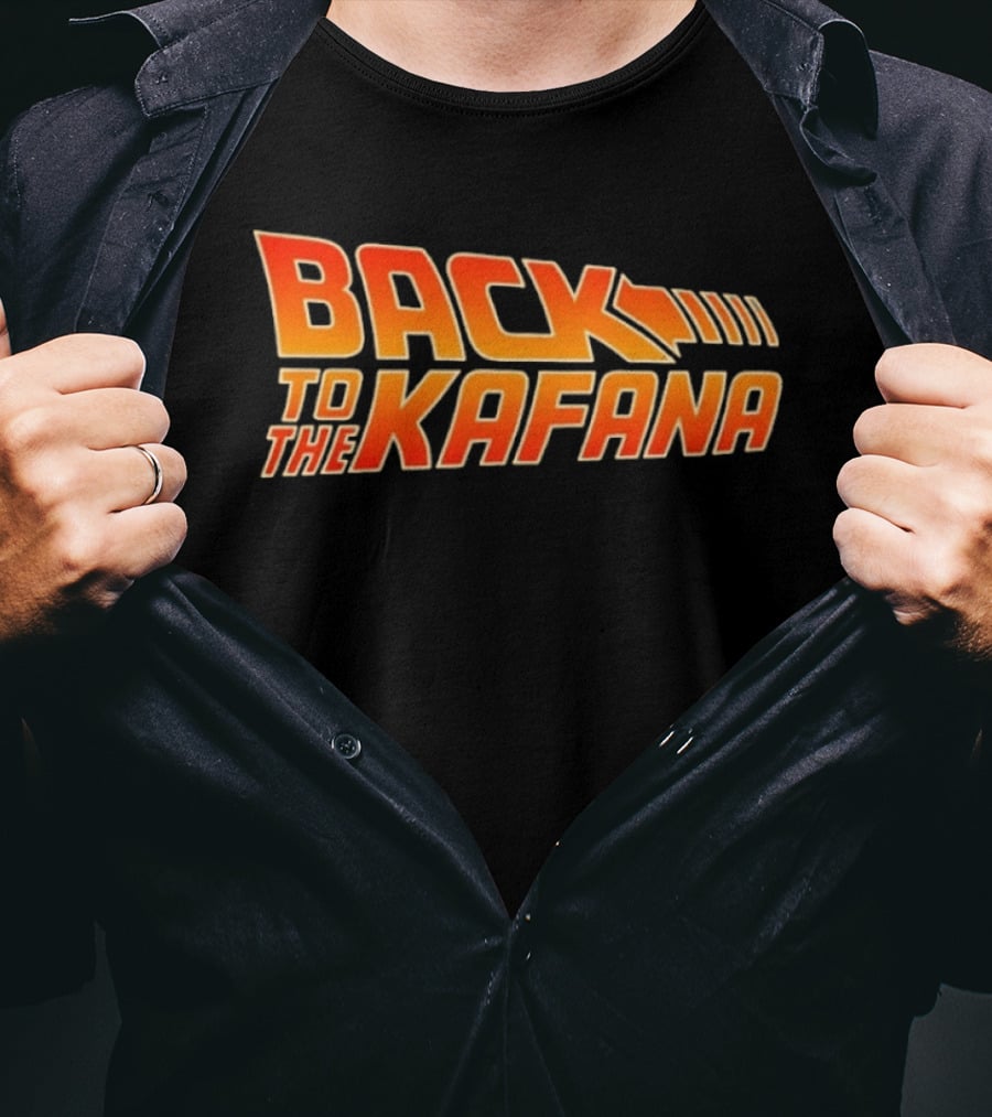 Back To The Kafana Movie Balkan Style Retro Pop Culture T-Shirt