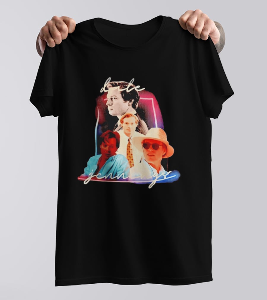 Dale Jennings Actor Retro Pop Art Collage T-Shirt