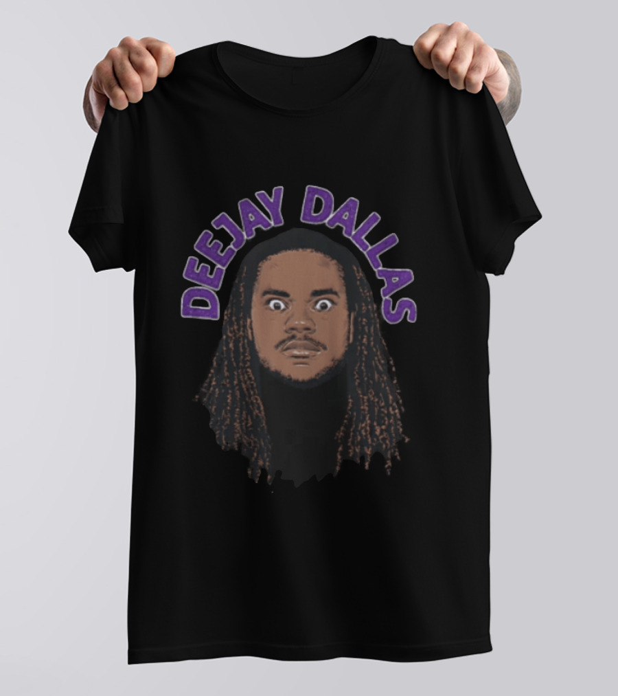 Deejay Dallas Wide Eyes Dreadlocks T-Shirt