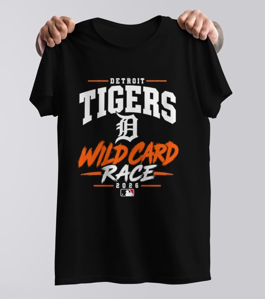 Detroit Tigers Wild Card Race 2026 MLB T-Shirt