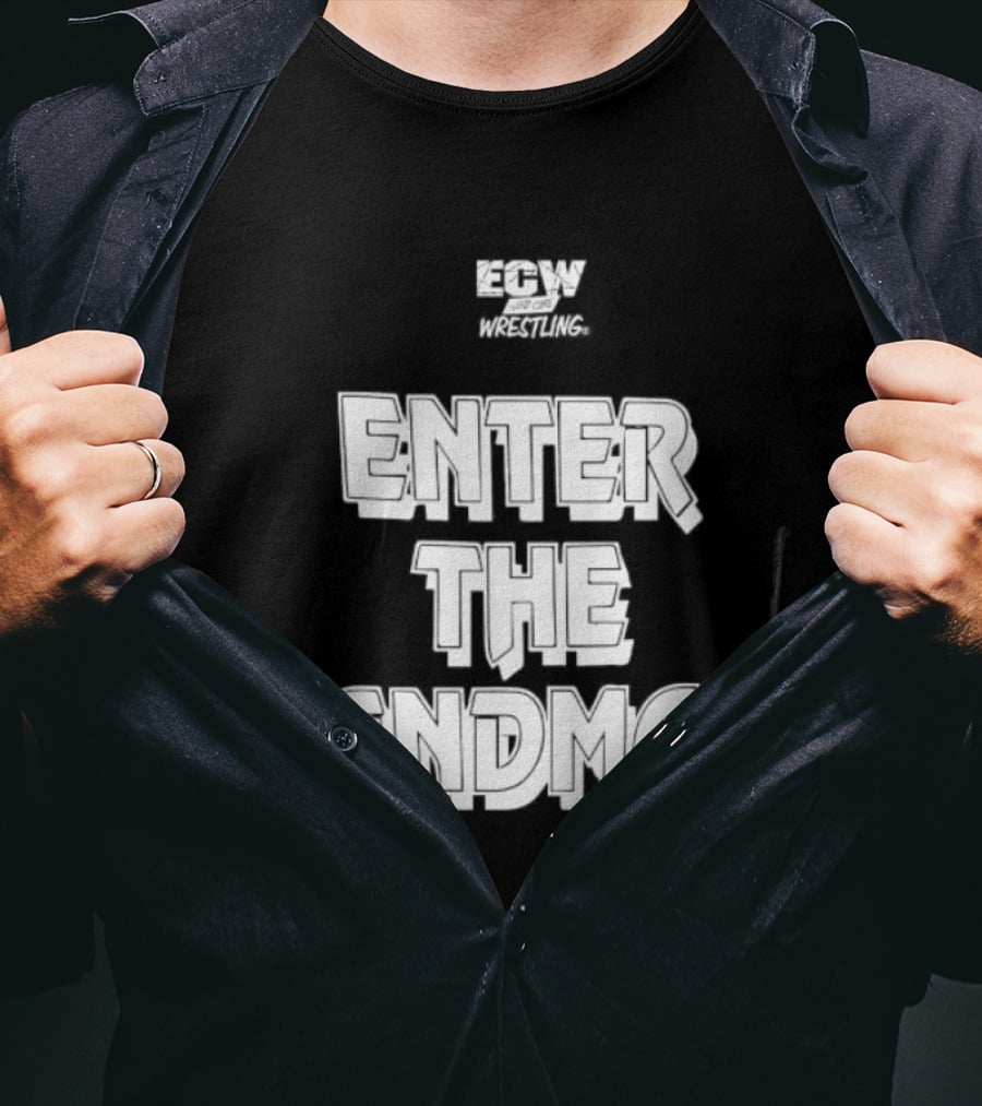 ECW Enter The Sandman Hardcore Wrestling T-Shirt