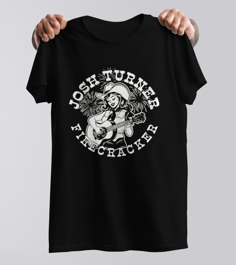 Josh Turner Firecracker Distressed Country Music T-Shirt