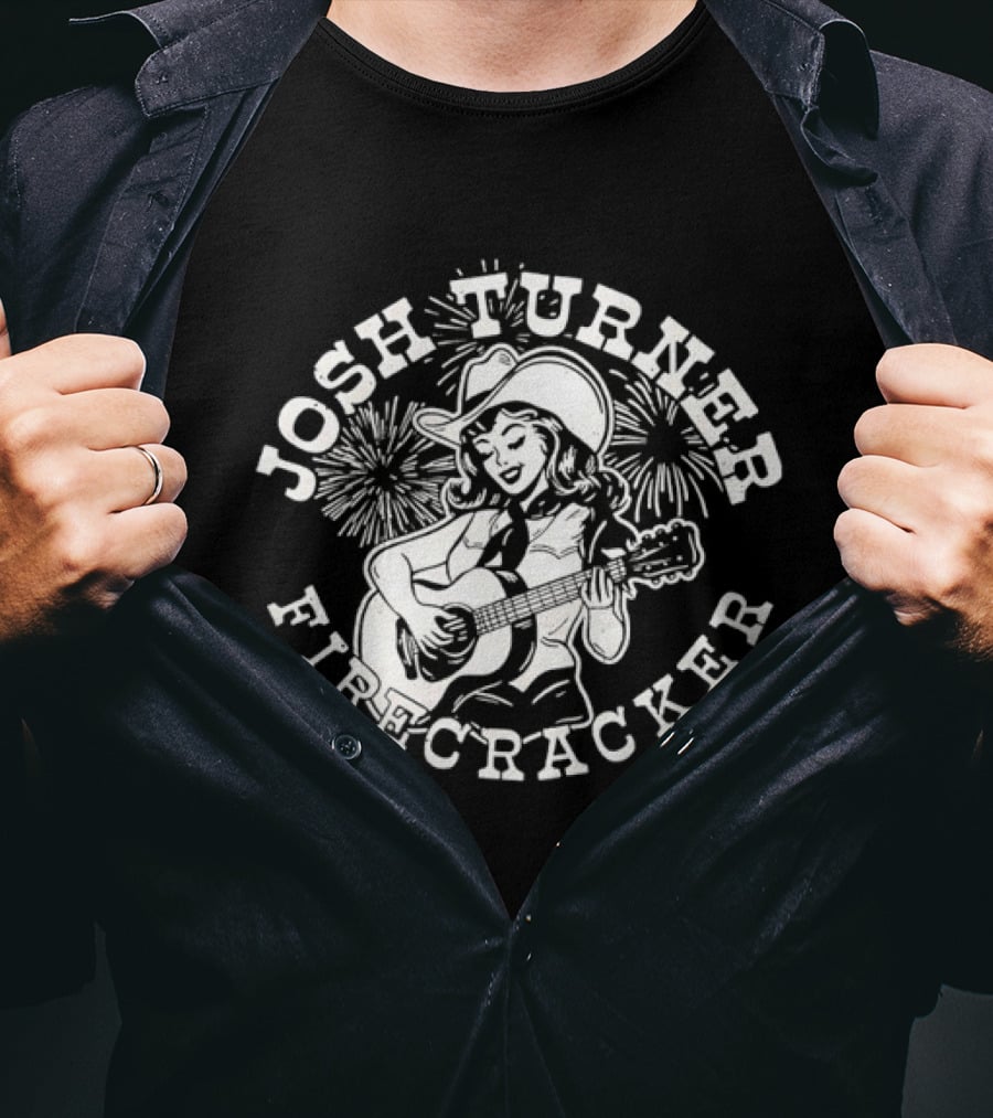Josh Turner Firecracker Distressed Country Music T-Shirt