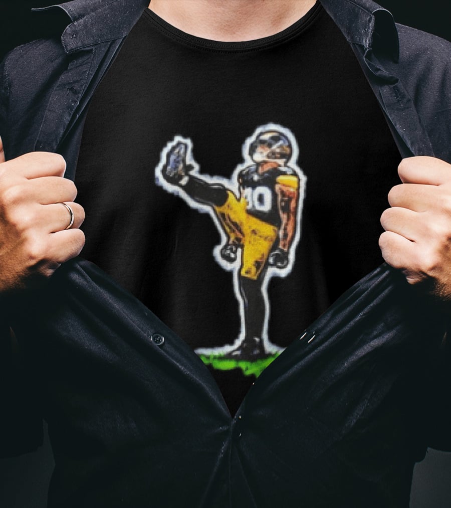 Pittsburgh Steelers TJ Watt Number 90 Football Player T-Shirt