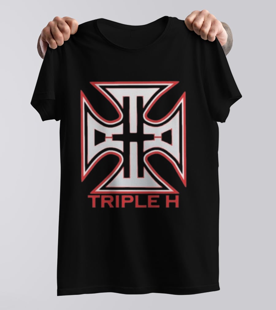 Triple H Iron Cross WWE Wrestling The Game T-Shirt