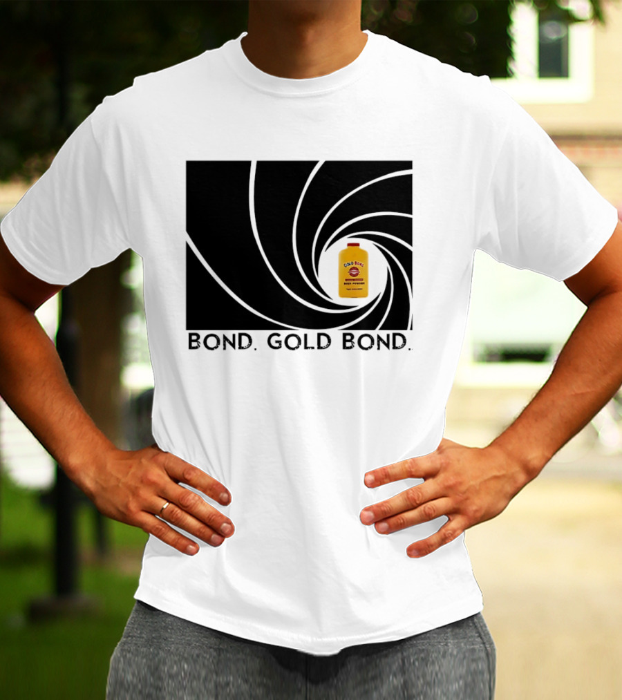 Bond Gold Bond Body Powder 007 T-Shirt