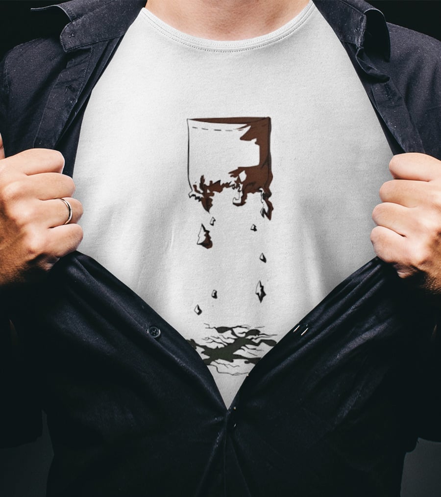 Calvin Falling From Pocket Parody Style Bill Watterson T-Shirt
