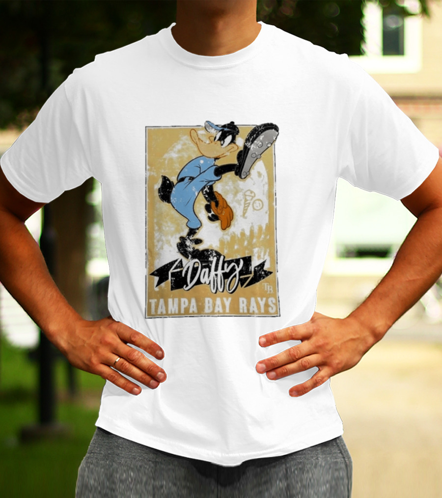 Daffy Duck Tampa Bay Rays Baseball TB T-Shirt