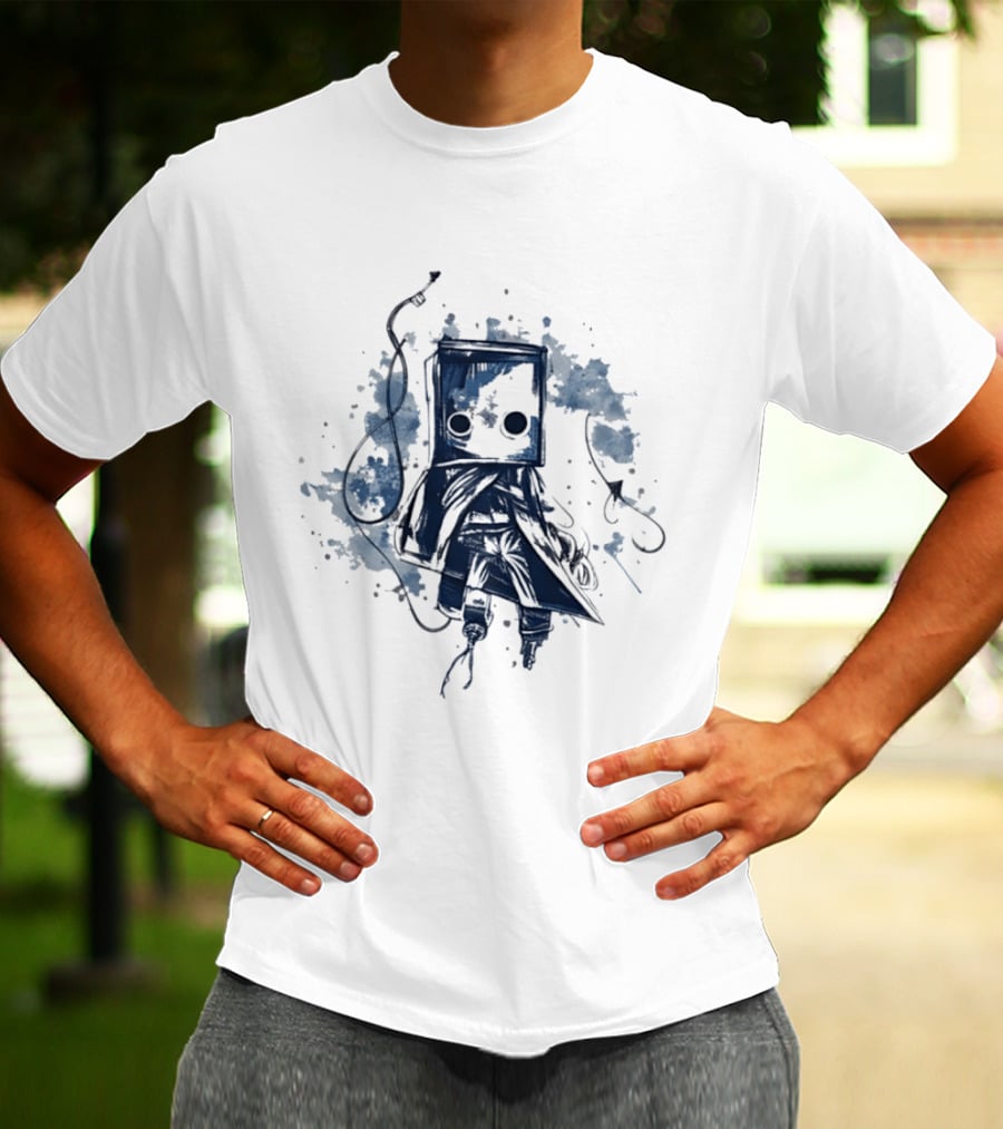 Mono Little Nightmares Horror Video Game T-Shirt