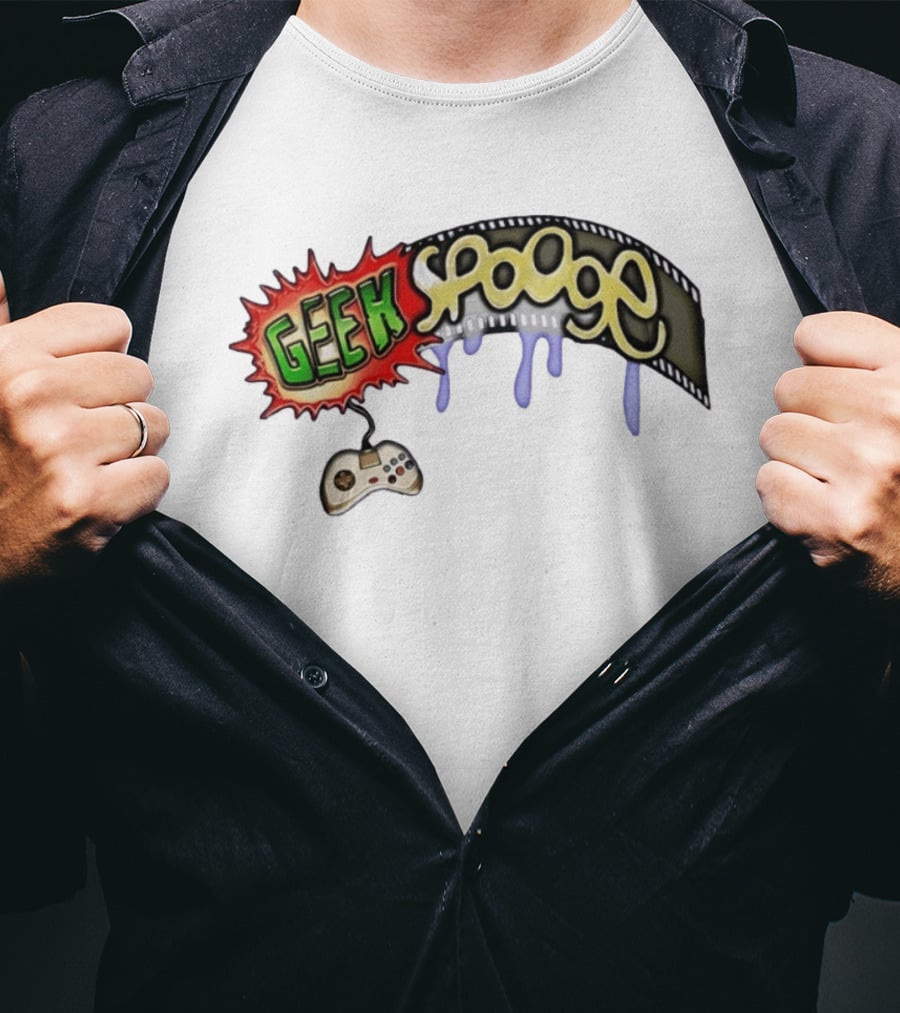 Geek Spooge Video Game Controller T-Shirt
