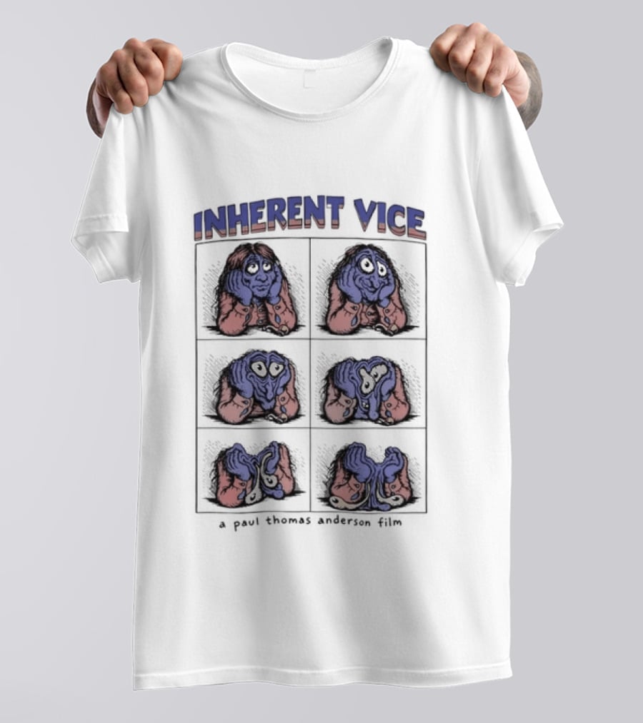 Inherent Vice A Paul Thomas Anderson Film Comic Strip T-Shirt