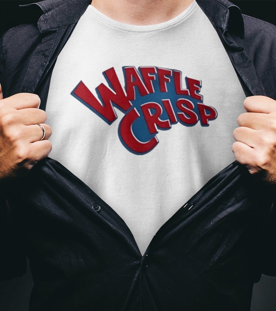 Waffle Crisp Cereal Retro Breakfast T-Shirt