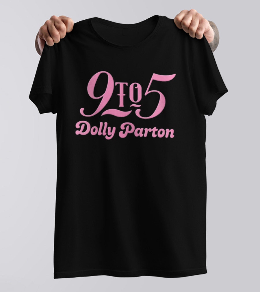 9 To 5 Dolly Parton Pink T-Shirt