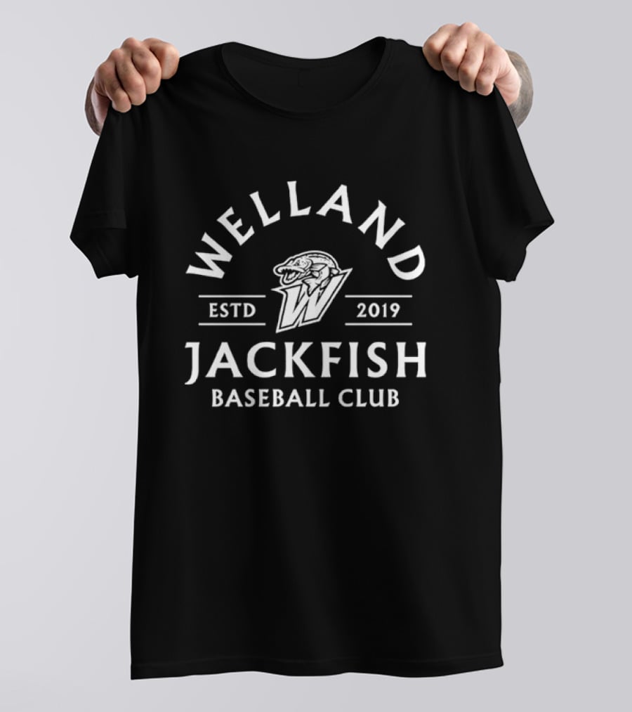 Welland Jackfish Baseball Club Established 2019 T-Shirt