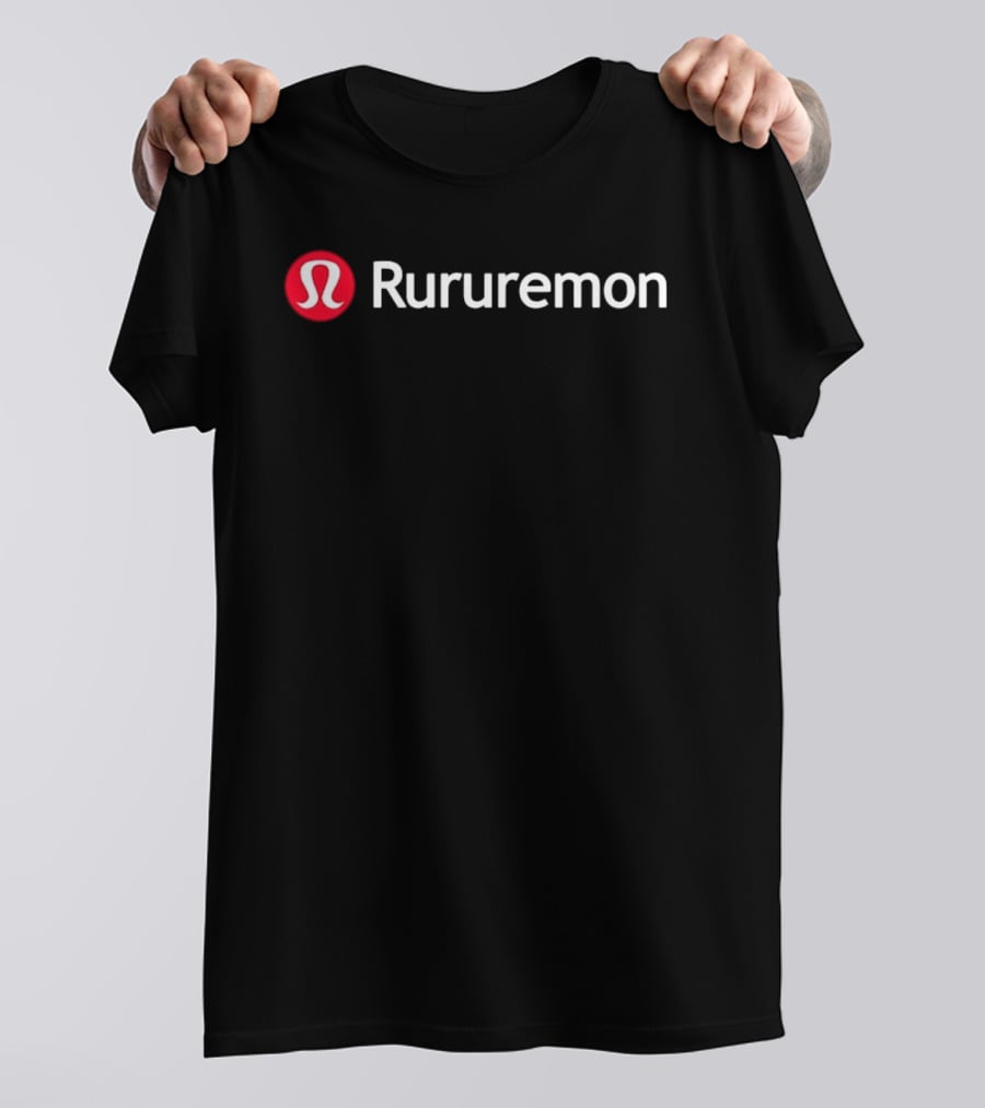 Rururemon Brand Red Circle T-Shirt