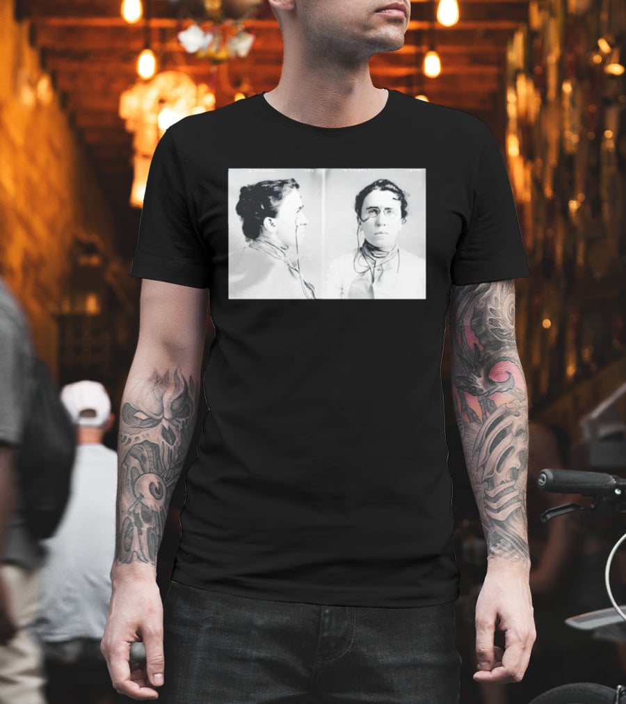 Emma Goldman Shot Anarchist Historical E. Goldmann 12178 T-Shirt