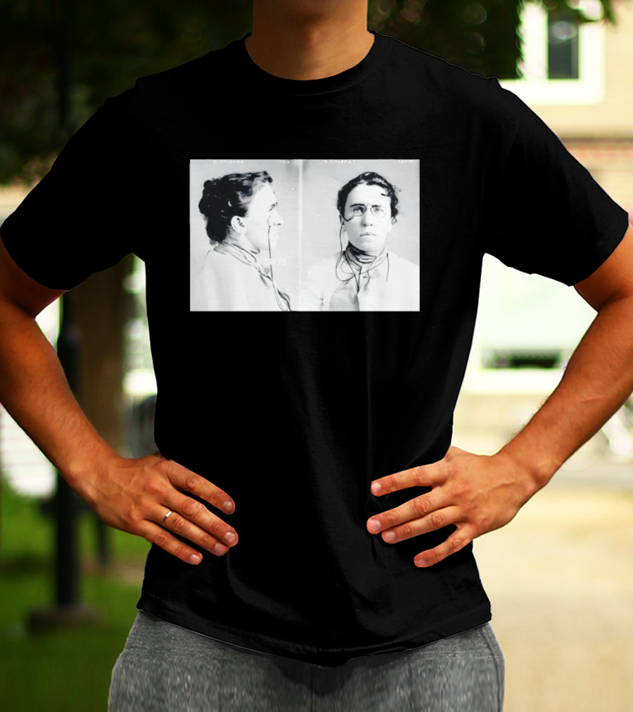 Emma Goldman Shot Anarchist Historical E. Goldmann 12178 T-Shirt