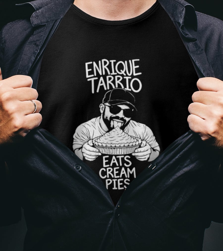 Enrique Tarrio Eats Cream Pies Satire T-Shirt