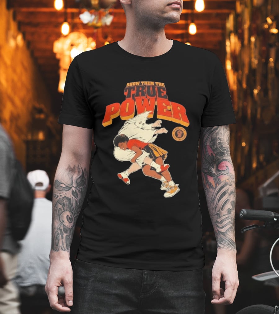 Show Them The True Power One Hit Many Lessons Basketball Spirit T-Shirt