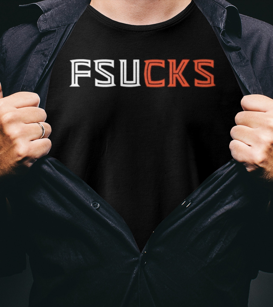 FSUCKS Florida State Seminoles College Football Rivalry Game T-Shirt