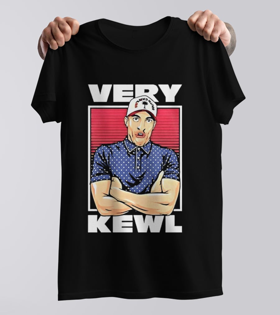 Very Kewl South Carolina Palm Tree Polka Dot Polo T-Shirt