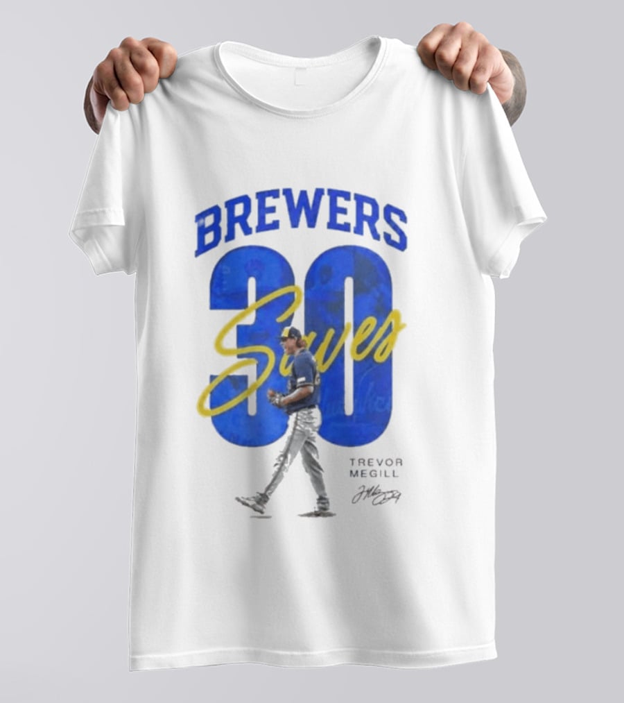 Brewers Trevor Megill 30 Saves T-Shirt