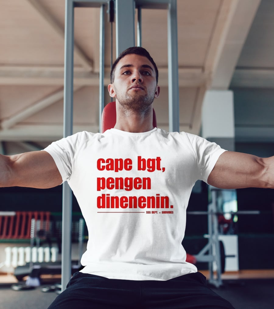 Cape Bgt Pengen Dinenin SSS Dept Gudvibes Collaboration T-Shirt